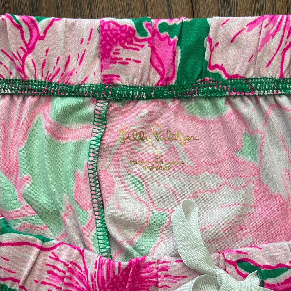 Lilly Pulitzer Pajamas Multi Palm Beach Coral - Picture 11 of 16